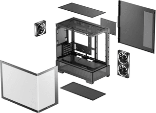 Корпус DEEPCOOL CG380U 3F [R-CG380U-BKAGM3-G] черный thumb 7