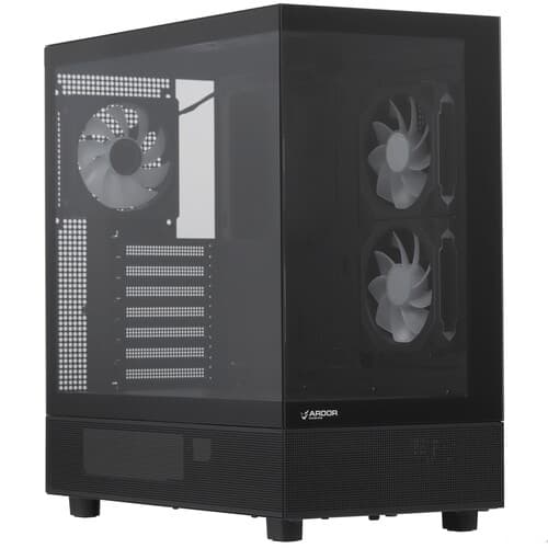 Корпус ARDOR GAMING Crystal CC1  черный thumb 2