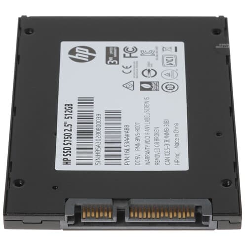 HP 512 ГБ 2.5" SATA накопитель HP S750 [16L53AA#ABB], фото 3