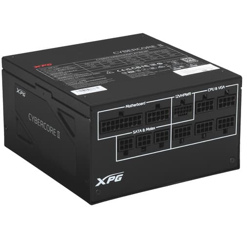 Блок питания ADATA XPG CYBER CORE II 1000W [CYBERCOREII1000P-BKCEU] черный thumb 1