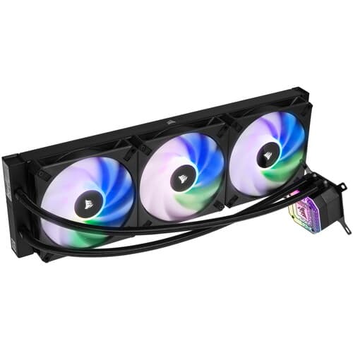 Система охлаждения Corsair iCUE H170i ELITE CAPELLIX XT черная