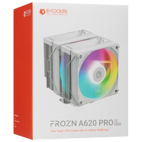 ID-Cooling Кулер для процессора ID-COOLING FROZN A620 PRO SE ARGB WHITE  белый, фото 12