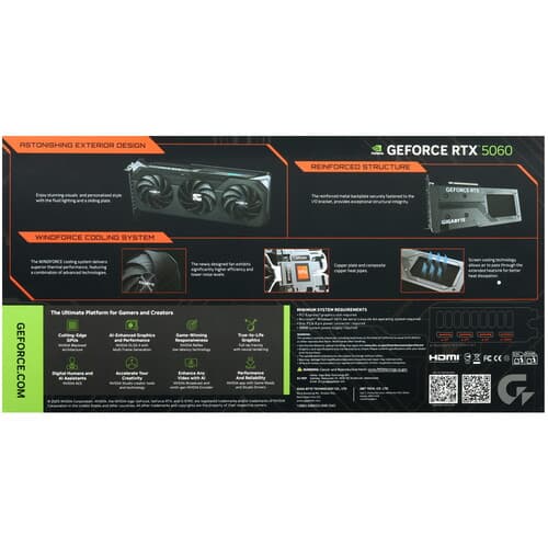 GIGABYTE Видеокарта GIGABYTE GeForce RTX 5060 GAMING OC [GV-N5060GAMING OC-8GD], фото 9