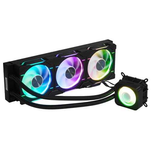Система охлаждения Phanteks Glacier One 360D30 X2 черная thumb 2