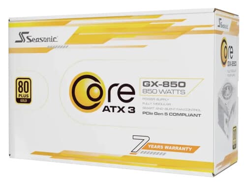 Блок питания Seasonic ATX [CORE (V3) GX-850] белый thumb 17