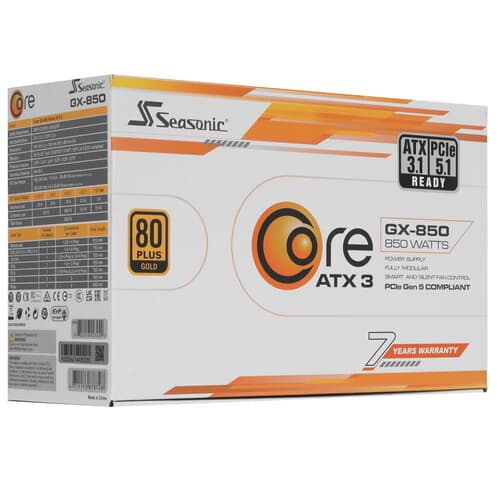 Блок питания Seasonic ATX [CORE (V3) GX-850] белый thumb 8