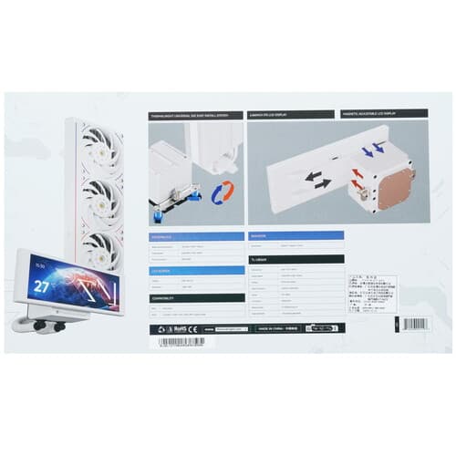 Система охлаждения Thermalright Trofeo Vision 360 Argb  белая thumb 10