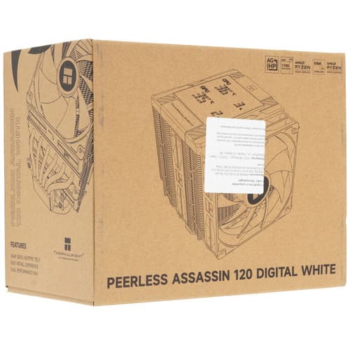Thermalright Кулер для процессора Thermalright Peerless Assassin 120 Digital  белый, фото 12
