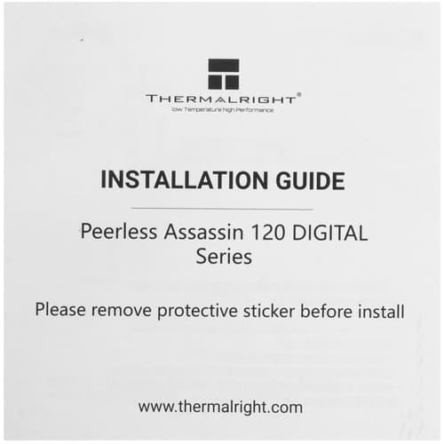Thermalright Кулер для процессора Thermalright Peerless Assassin 120 Digital  белый, фото 10