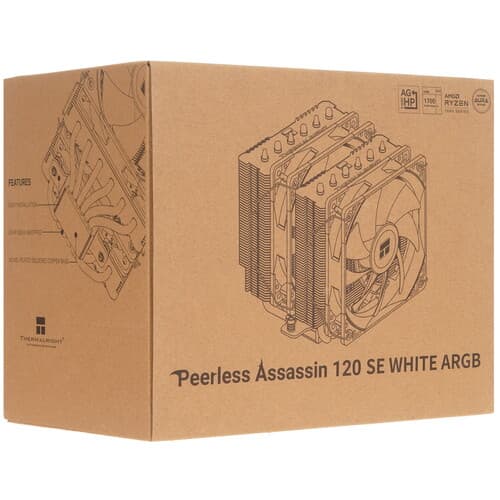 Thermalright Кулер для процессора Thermalright Peerless Assassin 120 SE WHITE ARGB [PA120-SE-WH-ARGB] белый, фото 11