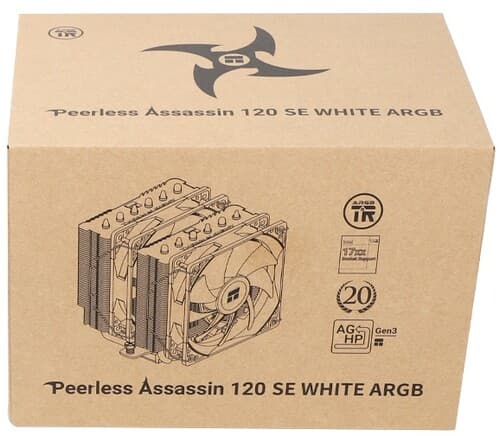 Thermalright Кулер для процессора Thermalright Peerless Assassin 120 SE WHITE ARGB [PA120-SE-WH-ARGB] белый, фото 21