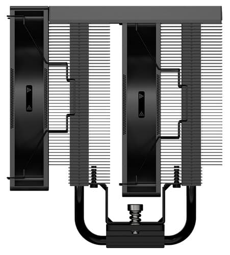 PCCooler Кулер для процессора PCCooler RT720 TC ARGB BK [RT720TC-BKAWYX-GL] черный, фото 16