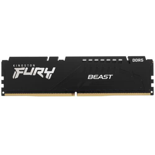 Kingston FURY Оперативная память Kingston Fury Beast Black AMD [KF556C36BBE-8] 8 ГБ