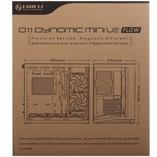 Корпус LIAN LI O11 Dynamic MINI V2 Flow [G99.O11DMIV2FX.R0] черный thumb 16