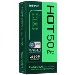Infinix 6.78" Смартфон Infinix HOT 50 Pro 256 ГБ голубой, фото 12