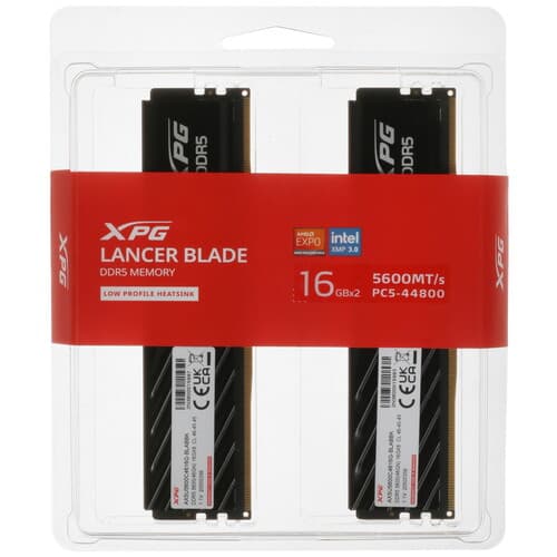 XPG (ADATA) Оперативная память ADATA XPG Lancer Blade [AX5U5600C4616G-DTLABBK] 32 ГБ, фото 4