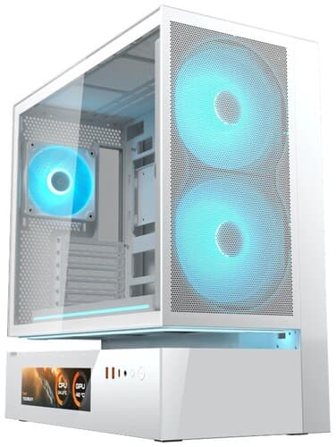 Корпус Cougar CFV235 Mesh Vision [CGR-2DA4W-MV] белый thumb 1
