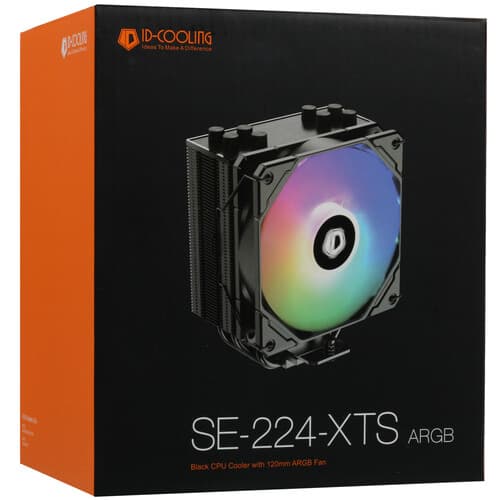 ID-Cooling Кулер для процессора ID-COOLING SE-224-XTS ARGB  черный, фото 11