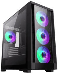 Корпус GameMax Defender TG [ГС-00007430] черный thumb 1