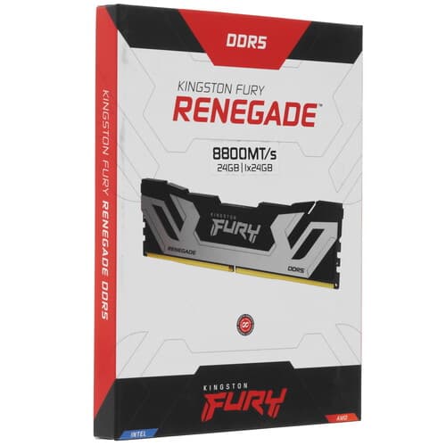 Kingston FURY Оперативная память Kingston FURY Renegade Silver [KF588CU42RS-24] 24 ГБ, фото 3