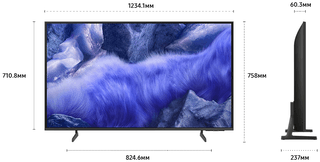 Samsung 55" (138 см) Телевизор Samsung QE55QEF1AUXRU серый, фото 6