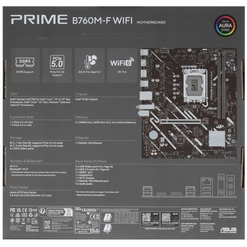 Материнская плата ASUS PRIME B760M-F WIFI thumb 7