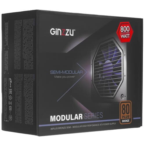 Блок питания GiNZZU MC800 [17297] синий, черный thumb 9