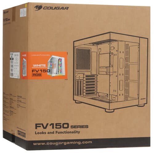 Корпус Cougar FV150 RGB White  белый thumb 14