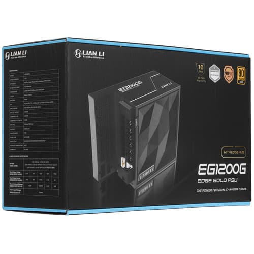 Блок питания LIAN LI EDGE GOLD 1200W [G9P.EG1200G.BH00.RU] черный thumb 8