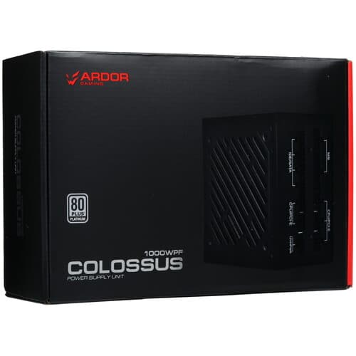 Блок питания ARDOR GAMING Colossus 1000WPF Platinum  черный thumb 9