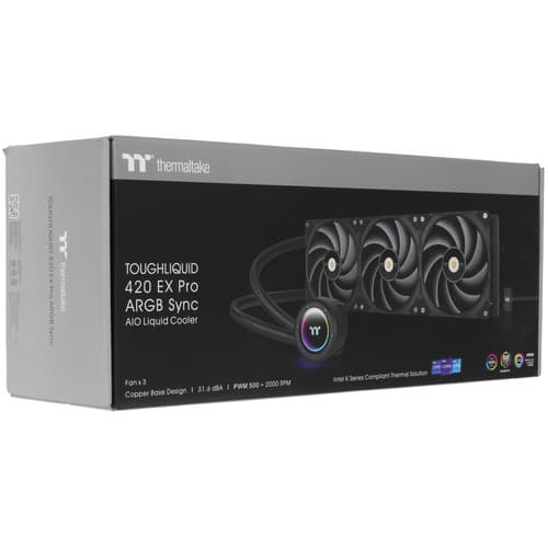 Система охлаждения Thermaltake TOUGHLIQUID 420 EX Pro черная thumb 10