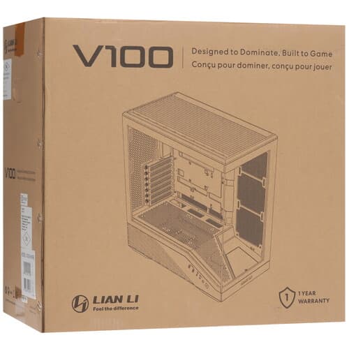 Корпус LIAN LI V100 [G99.V100W.R1] белый thumb 14