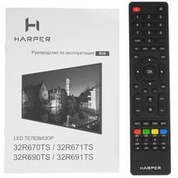 Harper 32" (81 см) Телевизор Harper 32R690TS черный, фото 10
