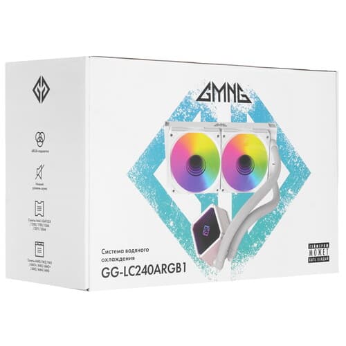 Система охлаждения GMNG GG-LC240ARGB1  белая thumb 12