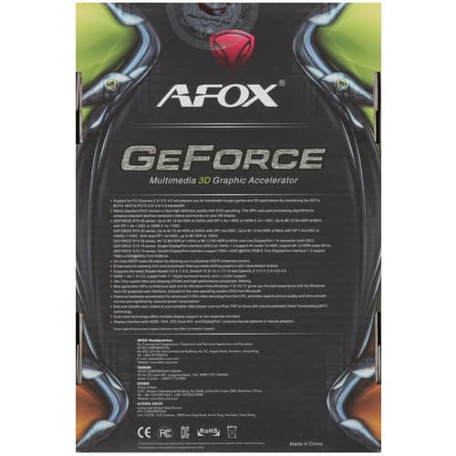 AFOX Видеокарта AFOX GeForce GT 610 [AF610-2048D3L7-V6], фото 8