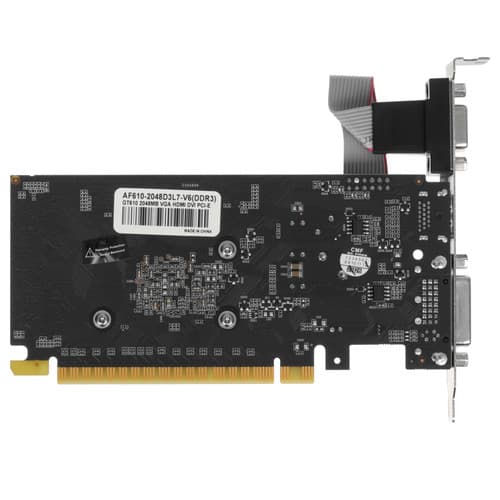 AFOX Видеокарта AFOX GeForce GT 610 [AF610-2048D3L7-V6], фото 2