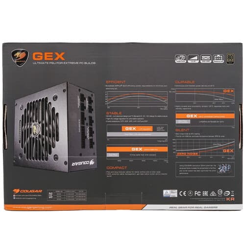 Блок питания Cougar GEX750 [31GE075003P01] черный thumb 8