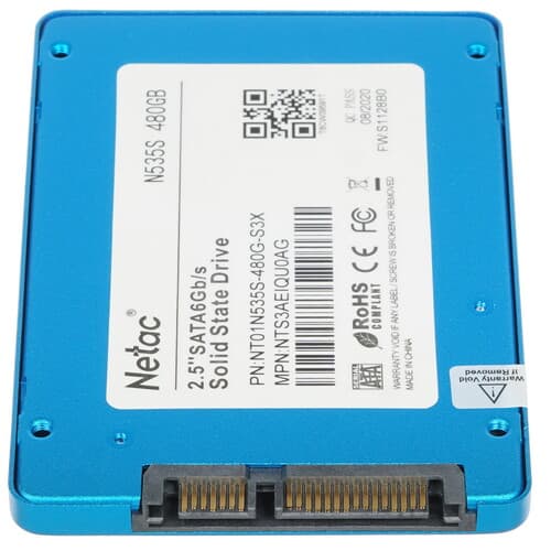 Netac 480 ГБ 2.5" SATA накопитель Netac N535S [NT01N535S-480G-S3X], фото 3
