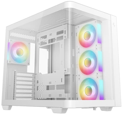 Корпус DEEPCOOL CG530U 4F [R-CG530U-WHAGA4-G] белый thumb 1