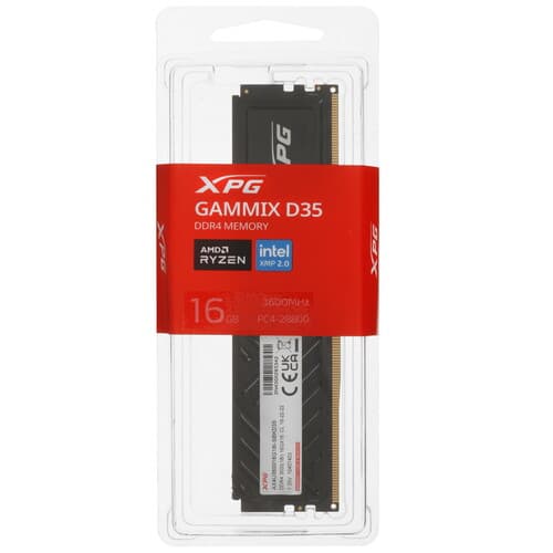 XPG (ADATA) Оперативная память ADATA XPG GAMMIX D35 [AX4U360016G18I-SBKD35] 16 ГБ, фото 3
