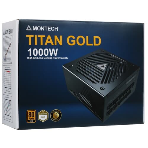 Блок питания MONTECH TITAN GOLD 1000 [TIS0125] черный thumb 9