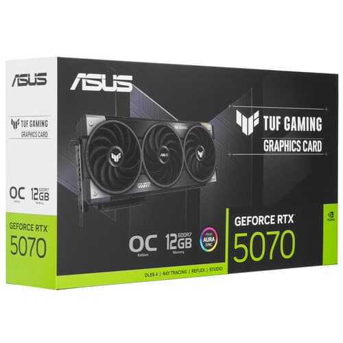 ASUS Видеокарта ASUS GeForce RTX 5070 TUF Gaming OC Edition [TUF-RTX5070-O12G-GAMING], фото 11