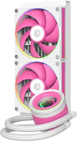 ID-Cooling Система охлаждения ID-COOLING FX240 INF   розовая, фото 2