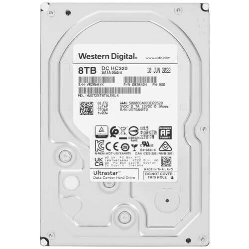 8 ТБ Жесткий диск WD Ultrastar DC HC320 [0B36404] thumb 1