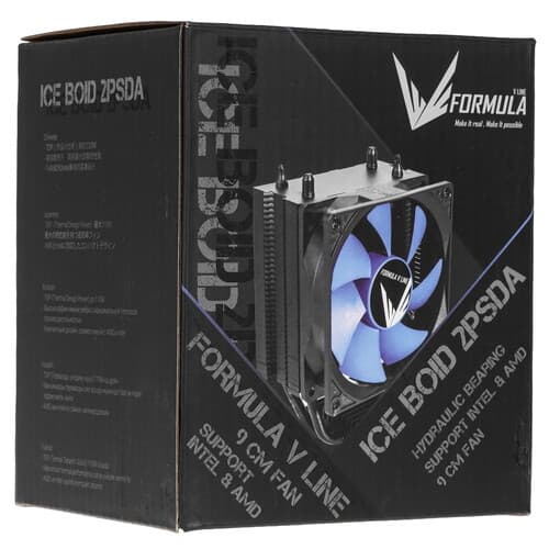 Formula Кулер для процессора Formula ICE BOID 2PSDA Black [ICE BOID 2PSDA] черный, фото 11