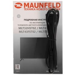 MAUNFELD 55" (139 см) Телевизор Maunfeld MLT55UST02 черный, фото 10