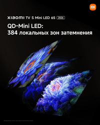 Xiaomi 65" (165 см) Телевизор Xiaomi TV S Mini LED 65 2026 черный, фото 16