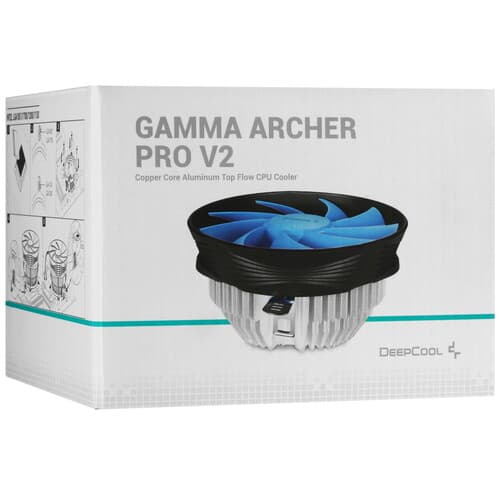 DEEPCOOL Кулер для процессора DEEPCOOL GAMMA ARCHER PRO V2 [G-U-ARCHER-ARNNNN-G-2] черный, фото 7