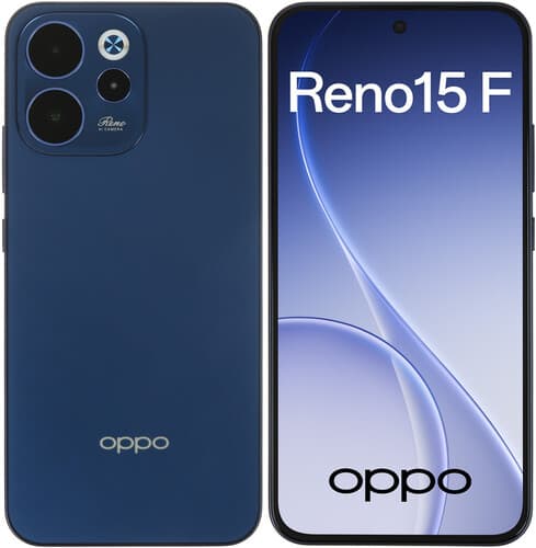 OPPO 6.57" Смартфон OPPO Reno15 F 5G 256 ГБ синий