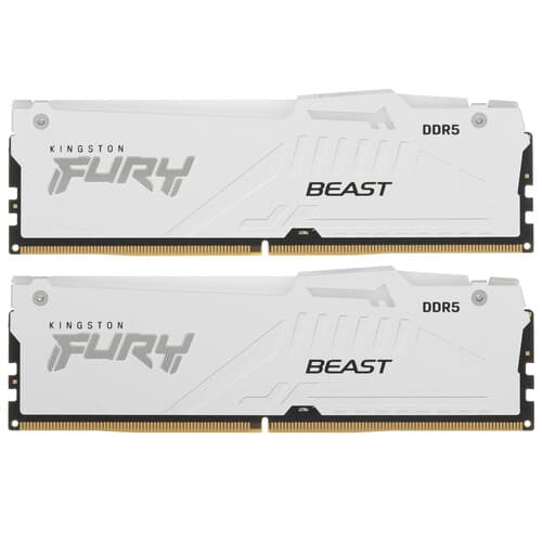 Kingston FURY Оперативная память Kingston FURY Beast White RGB [KF560C30BWEAK2-32] 32 ГБ, фото 2